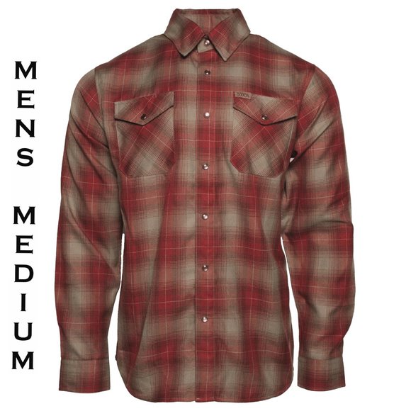 DIXXON FLANNEL - JUAREZ Flannel Shirt- 10 YR - Men's Medium - Picture 1 of 12